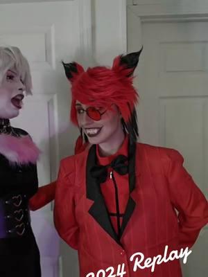 What a year  #2024 #cosplaycollab #hazbinhotel #bokunoheroacademia #24 #throwback 