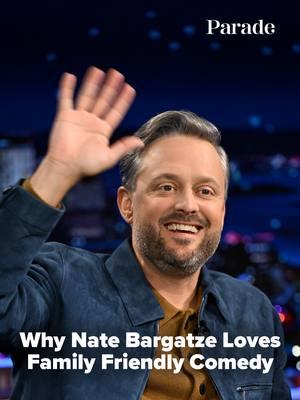 Nate Bargatze opens up about why he’s creating family-friendly comedy: he wants you to enjoy his specials without the awkward moments when watching with your family. For more of our interview head to the link in our bio. #NateBargatze