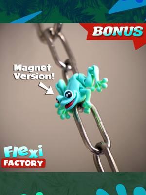 #flexifactoryMini Frog... Magnet and Keychain versions included for @myminifactory Tribes and @patreonmembers today!!! https://linktr.ee/flexifactory #stl #3d #3dprint #3dPrinted #3dprints #flexy #patreon #myminifactory #miniature #fidgettoys #fidgets #toys #stl #keychaincollection #keychains #bonus #frogs #magnetic #froggy #mini #amphibian #3mf