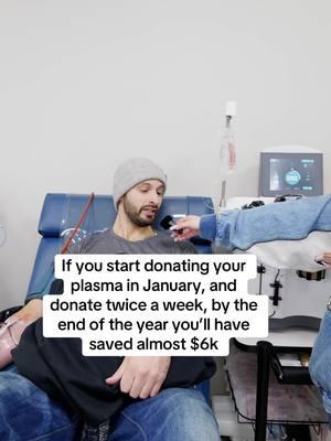 The ultimate side hustle of 2025💰 #plasma #donatingplasma #plasmadonation 