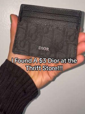 I couldn’t believe I got this lucky! Whoever gave her away, thank you! All materials used in my Amazon, link in bio 💞 #dior #thriftscore #prelovedluxury #restoration #cardholder #diorcardholder #thriftfind #preloveddior #thriftstorequeen #luxury #dioritem #luckyfind 