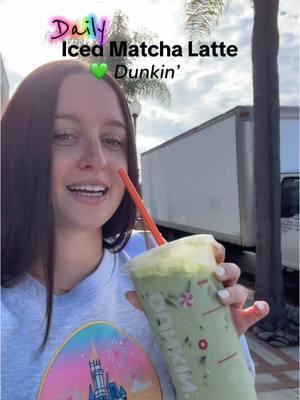 Trying a new Matcha spot everyday to find the best in San Diego 🍵💚 #icedmatchalatte #matchasandiego #sandiego #dunkin #dunkinmatchaorder #pacificbeach #lajolla