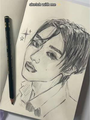 drawing sunoo ✨ his cover was so good 😌🎶 #quicksketch #sunoo #enhypen #enhypenfanart #kpopfanart #fypシ #sunoofanart 