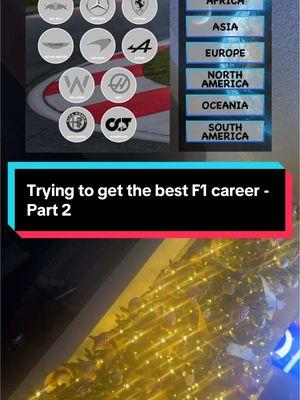 Trying to get the best formula 1 career part 2 #fyp #challenge #javiersantamaria #formula1 #haas #redbullracing #alphatauri #williams 