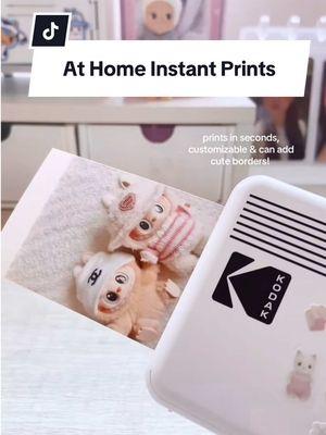 Printing cute photos at home just got 10x easier with our Kodak mini 2 retro instant printer! (P210) #kodak #kodakphotoprinter #viraltiktok #instantprint #photoprinter #trending 