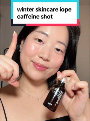 dealing with winter skin + traveling is so so hard 😭 I’ve been loving @IOPE OFFICIAL PDRN Caffeine Shot Serum for a natural glow and lift, you can get it at @sokoglam and use code ‘JENNYMOON15’ for 15% off on IOPE products #koreanskincare #skincare #kbeauty #pdrn #caffeineshot #iope #sokoglam