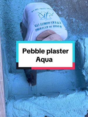 This is your sign to …. Plaster in Aqua ! Drop a ❤️ and tag a friend that needs to Plaster or replaster 😎 #satisfyingvideo #plaster #swimming #pool #godfirst #family #local #business 