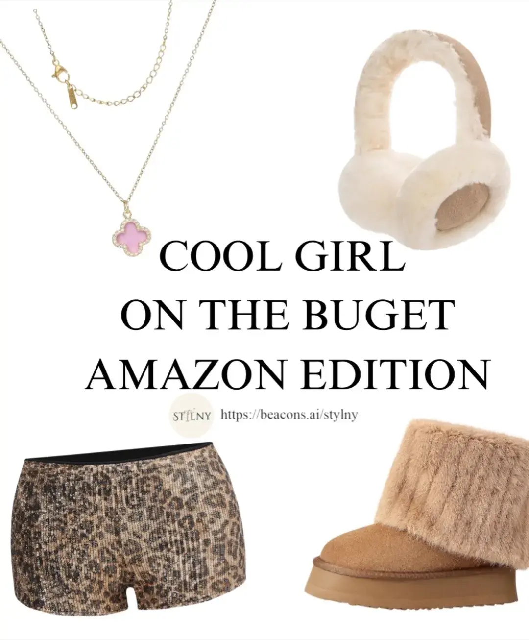 #fyp #moodboard #amazonmusthave #coolgirl #pinterest #fashiontok #uggs #uggsherpacorduroy #rhode #rhodephonecase #uggslippers #leopardshorts 