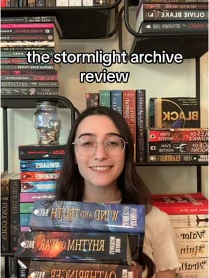 there were ofc some parts that i didn’t love in this series, especially the pacing because some parts were so slow but overall it was great! also, my reading order was: way of kings, words of radiance, warbreaker, edgedancer, oathbringer, dawnshard, rhythm of war, and wind and truth #BookTok #bookreview #bookrecommendations #brandonsanderson #brandosando #thestormlightarchive #thewayofkings #warbreaker #wordsofradiance #windandtruth #oathbringer #fantasy #epicfantasy #bookswithbecks 