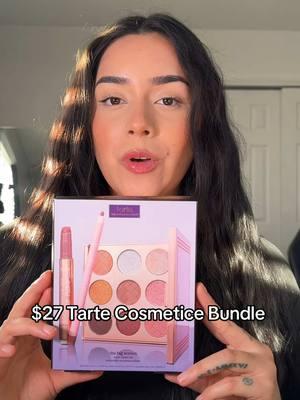 the best affordable high end bundle 🥹💝 @tarte cosmetics #tarte #tartecosmetics #tartepartner get yours in the orange 🛒↖️🔗 #tartepalette #bundle #tartebundle #TikTokShopHolidayHaul #TikTokShopBlackFriday #TikTokShopCyberMonday  #NewYearNewAura #fashionlookbook #fashionlookbook #spotlightfinds #giftguide  #TikTokShopNewArrivals 