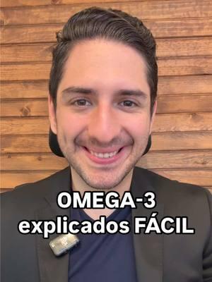 Los Omega-3 explicados FÁCIL 🔥 Los omega-3 son un grupo de grasas saludables MUY importantes para la salud del corazón❤️, del cerebro 🧠, y el bienestar en general. Aunque son difíciles de pronunciar 😂, vale la pena saberlos, porque tienen MUCHOS beneficios para la salud. Los suplementos de omega-3 de calidad, son una gran opción. Aunque los omega-3 que obtenemos de la dieta, son mucho mejores. 💪 ¡Comparte para promover la importancia del OMEGA-3! #omega3 #grasassaludables 