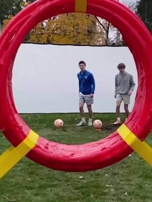 how it happened 😮#trick #challenge #game #football #Soccer #ground #goal 