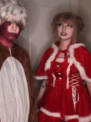 EWWWWWW @jay  - #mha #bnha #toga #bnhacosplay #mhacosplay #toyuatodorokicosplay #himiko #himikotogacosplay #himikotoga #togahimiko #togacosplay #dabi #dabicosplay #dabitodoroki #touyatodoroki #touyadabi #christmas #christmascosplay #cosmas 