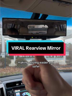 Rearview Mirror Attachment#rearviewmirror #carmirror #carcrash #blindspot #tiktokmademebuyit 