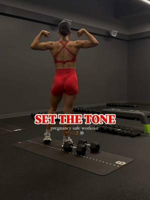 SET THE TONE 2025!!!!!!!  Who is ready for my New Year’s challenge?  What to expect!?  -5 days a week split progressive overload!!  - home and gym options  - pregnancy safe options - Deep core work as well as pelvic floor work -added cardio  - warmups/ cooldowns in my app  -Community that will hold you accountable - CASH PRIZE WINNERS.  how to be apart of the challenge?  -set the tone challenge will go live in my app 12/27!! we will start this challenge first thing Monday the 6th! This will give everyone enough time to look over the challenge and submit before photos!  - the first 100 sign ups + entered in a before photo will revive a free macro count!!! ( I highly recommend getting a macro count during this challenge. To see overall results.!!!)  LETS SET THE TONE FOR 2025. 🤎  Drop a 💪🏽 if you’re in!!!  #Workout #dumbellworkout #WorkoutMotivation #PregnancySafe #PregnancySafeWorkout #SetTheTone #2025Goals #ExplorerPage #Viral #Trending  #VoiceoverWorkout #workoutforwomen  #fyp #trending #viral 