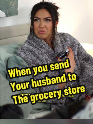 When you send your husband to the grocery store #sketchcomedy #comedyskit #comedycouple #couplecomedy #funnyvideos #dating #girlfriend 