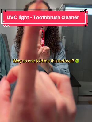 You’ll be surprised at how many bacteria are hanging around your toothbrush right now! #hygiene #freshmouth #toothbrushcleaner #toothbrushsanitizer #sanitizer #sterilization #tiktokshopfinds #tiktokshopping 