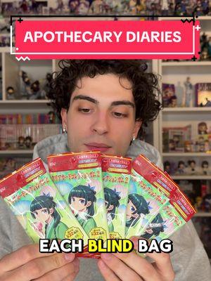 Opening apothecary diaries blindboxes! #maomao #jinshi #apothecarydiaries #blindbox #blindbag #blindboxopening #paulsoles 