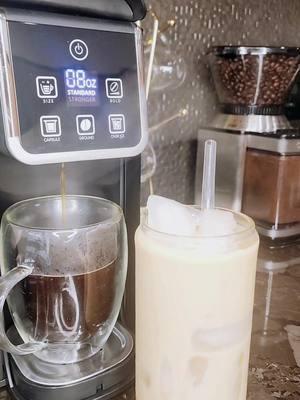 En esta cafetera, tú café queda delicioso y listo en menos de 1 minuto. Tienes para prepararlo frío o caliente #cafetera #coffeemaker #coffeemakers #coffeemachine #hotgt #tiktokshopmademebuythis 