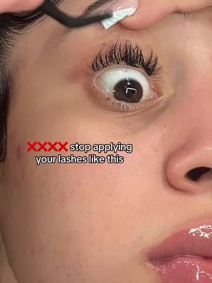 how to apply lashes the correct way #fyp #viralvideo #lashes #lashclusters #tutorial #lashmapping #clusterlashes #amzgirllashes 