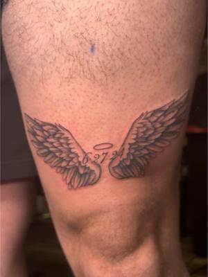 #memorialtattoo #tattooideas #tattoos #tattoo #finelinetattoo #fineline #tattooartist #sanford #orlando #memorial #wings #tattooformen 