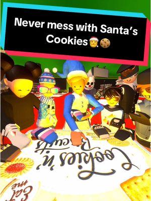 Ik it’s 1 day late give me a break lol. Hope you all had an amazing holiday! #recroom #recroomgame #recroomfunnymoments #recroomfun #recroomchristmas #christmas #elf #cookies #santacookies #recroommemes #meme #funny 