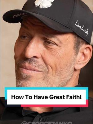 2 things to rely on when it comes to faith ✝️ #godisgood #jesussaves #faith #georgejanko #tonyrobbins #georgejankoshow  @GeorgeJanko @Tony Robbins 