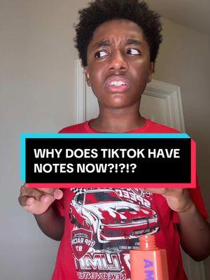 WHY DOES TIKTOK HAVE NOTES NOW?!?!! lets be original 🤦🏾 @Glow Recipe @byoma  subscribe to my youtube channel and follow my instagram!!  youtube: @iamdaniel33 instagram: @danielgrwmm #instagramnotes #tiktoknotes #relatable #abcxyz 