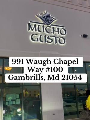 Great customer service! I give it a 8/10! @Mucho Gusto | Restaurant & Bar #muchogusto #gambrillsmd #restaurant #RestaurantReview #review #dmv #dmvrestauraunts #mdrestaurants #restaurantideas 