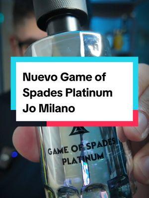 Nuevo @Game Of Spades Platinum de Jo Milano  #perfumes #fragancias #fypage #gameofspades #platinum 