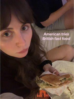 American tries British McDonald’s (vegan!!!!) and other fast food chains 🍴 #britishfood #fastfood #eatwithme #eatingshow #americanabroad #traveldiaries 