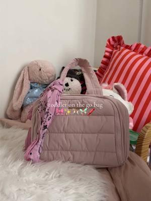 toddler bag 🎀🎠 #toddlersoftiktok #toddler #toddlerbag #activitybag #diaperbag #pinkbag #puffybag #toilterybag #pinkpinkpink #pinkaesthetic #MomsofTikTok #momhack #momlife #girlmomsoftiktok #roadtrip #roadtripwithkids #travelbag #kidstravel #kidstraveltips #hack #bagsoftiktok #kidsoftiktok #kidsactivities 