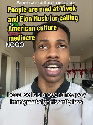 People are mad at Vivek and  Elon Musk for calling  American culture mediocre #elonmusk #elon #vivek #america #american #advicefromlouis #fyp #satire #news #lauraloomer Providing you the news.