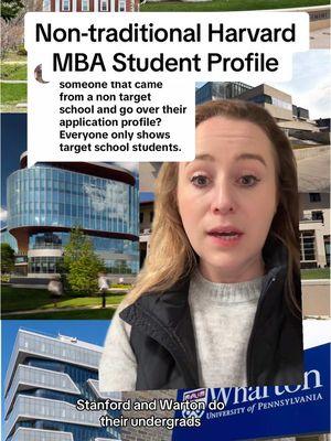 Replying to @isaacmoon15 not all MBA students at top schools went to an Ivy League for undergrad here’s an example profile from a less traditional background #mba #mbadegree #bschool #businessschool