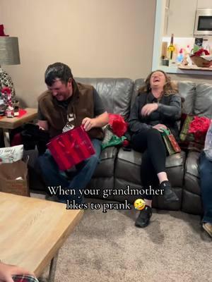 Socks in the Victoria Secret bag for my husband 🤣🤣🤣 #prankster #christmas #funnygrandma #VS #socks 