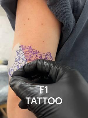 F1 #f1 #tattoo #finelinetattoo #finelinetattooartist #londontattooartist #finelinelondon #meaningfultattoo #formula1 