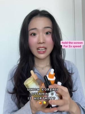 this rlly took me 2 whole years to make bc i was so intentional with actually giving each product time to work!! here’s my review of some korean vitamin c products i tried 🍊🫶🏼🍋✨ #vitaminc #kbeauty #koreanskincare #acnemarks #brightening 