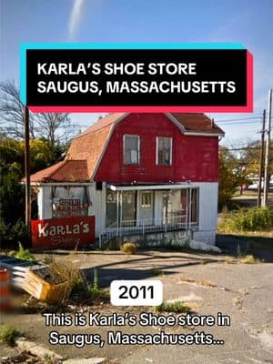 Would you buy shoes here? 👟🤔 #abandoned #abandonedplaces #saugus #massachusetts #exploring #googlemaps #fyp #shoes 