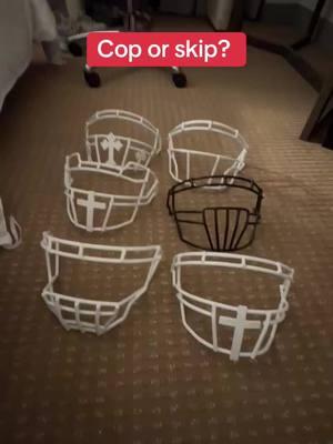 Pick a Schutt facemask 🏈 #sleefs 