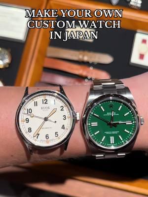 Send this to someone heading to Japan! #kuoe #customwatch #watch #rolex #japan #thingstodoinkyoto 