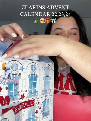 Officially done with the @Clarins USA advent calendar! Thank you so to the CLARINS team for sending this over! I had the best time opening and seeing what in each box! Happy holidays 🎁❤️🎄 #adventcalendar #unboxing #christmas #christmasadventcalender 