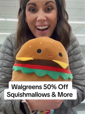 Run to Walgreens for Christmas Clearance! 🎅🏽 Everything is 50% OFF, including adorable Squishmallows starting at just $6.50, yummy candy, and premium Hallmark ornaments! 🎁✨  #WalgreensClearance #Squishmallows #HolidayDeals #ChristmasSavings #ClearanceShopping @Walgreens @Squishmallows 