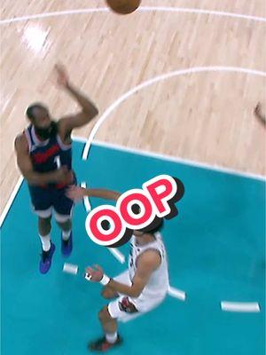 Harden to DJ oops never get old #NBA #clippers #basketball #jamesharden #derrickjones #slam #dunk #alleyoop #highlight 