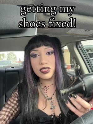 we shall see how this goes 😗 #Vlog #shoerepair #gothtok #demonias 