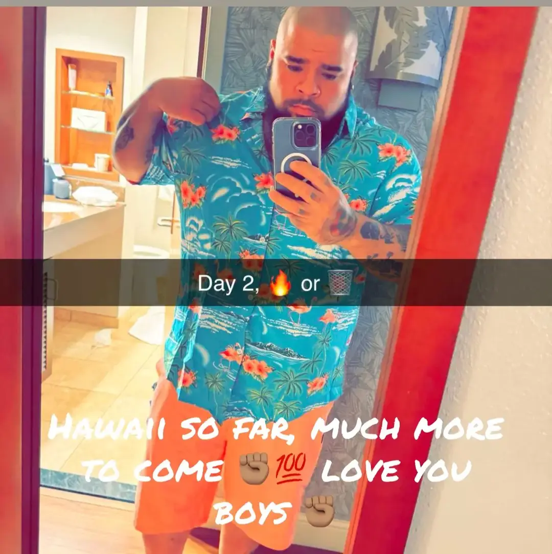 Small look at the trip so far. luau tonight, it’s going down. I’m gonna have a good time, even when some people are doing they’re best to ruin it. Stay up Kings! Love ya boys! #forthebros #fortheboys #stayupkings #hawaiitiktok #honoluluhawaii #vacationmode #livingmybestlife #for #foryoupage #foryoupage #fy #fyp #fypシ #fypシ゚viral #fypage #fyppppppppppppppppppppppp #mensmentalhealth #mensmentalhealthmatters 