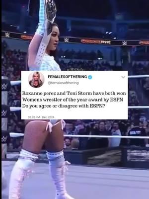 Is ESPN correct?? yes or no  #WWE #wrestletok #wrestling #wrestlingtiktok #roxanneperez #aew #wrestlingmemes #wrestlers #womenwrestling #espn #espndeportes #espntop10 #wwesmackdown #smackdown #wweuniverse #wwenxt #theprodigy #wwewomen #wwewomensdivision #wwewomen 