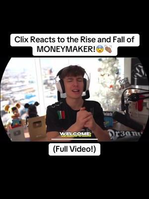 Clix Reacts to the Rise and Fall of MONEYMAKER!😨👏🏽 #clixfortnite #clixclips #clixreacts #moneymakerfortnite #moneymakerclips #riseandfall #fortniteclips #fyp #mustsee #fortniteviral #proreacts #rise #fall #fortnitepro #whathappen #fortnitebr #wow #fortnite #moneymaker #clix 