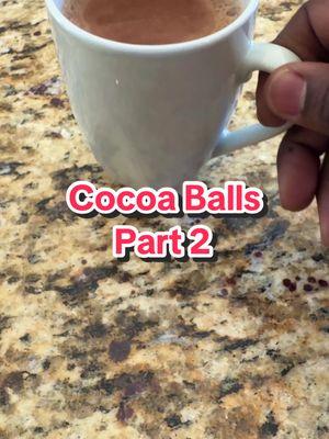 Cocoa Balls: Part 2 🇬🇩 #cocoa #chocolate #hotchocolate #caribbean 