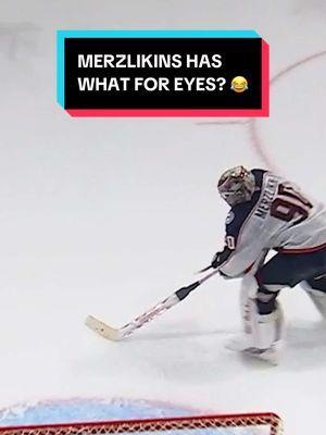 “beach balls for eyes” 😂 #ColumbusBlueJackets #ElvisMerzlikins #NHL #hockey #goalie #blooper 