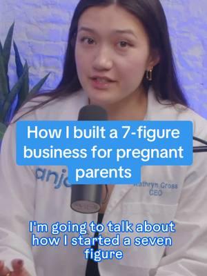 Learn how Anja Health founder, Kathryn Cross, built a million dollar business helping expecting parents with their family's future health. #pregnancy #anjahealth #cordbloodbanking #placentabanking 